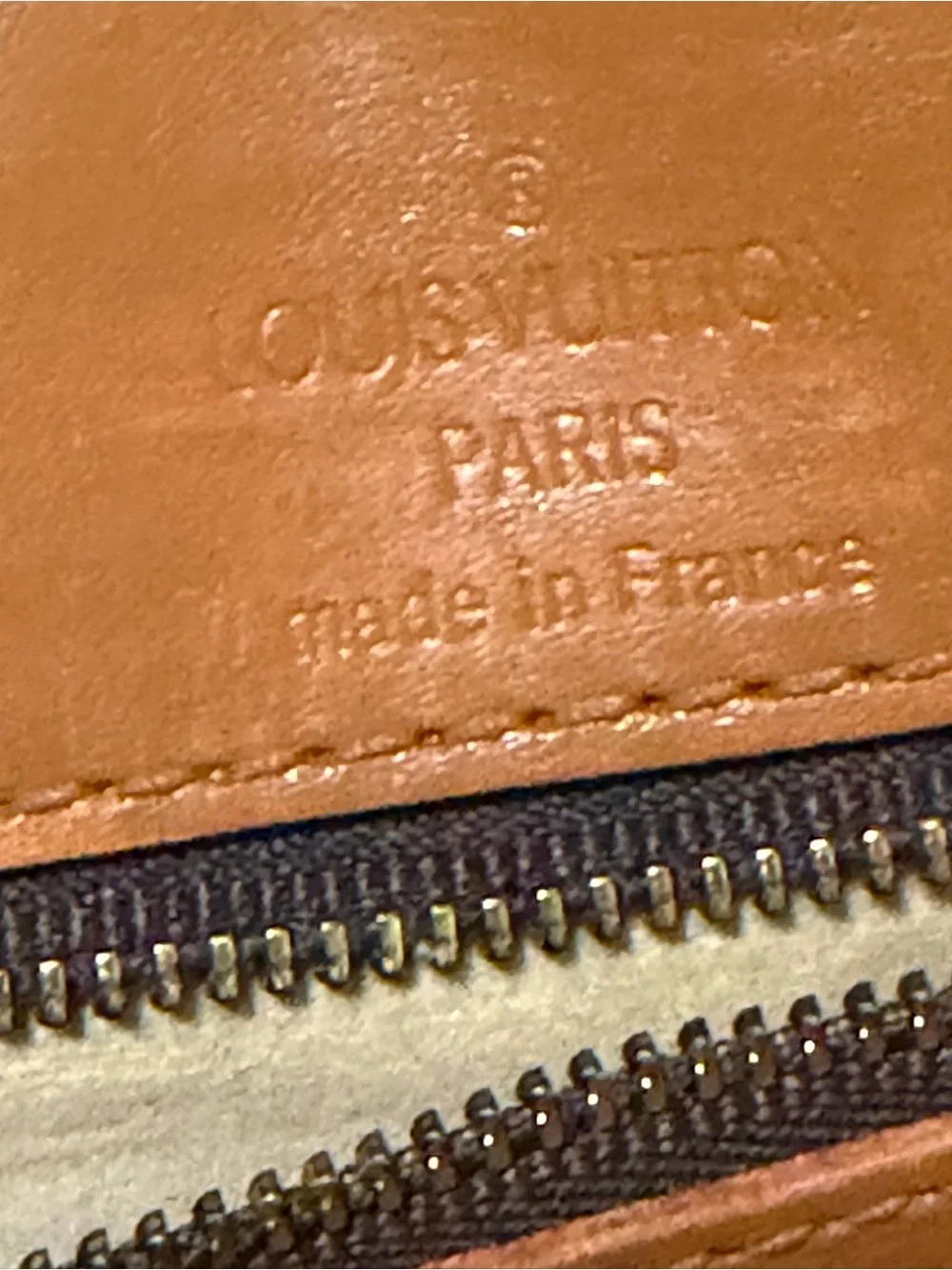 Louis Vuitton Monogram Quilted Satchel with Tan Trim